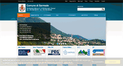 Desktop Screenshot of comune.sarmede.tv.it