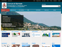 Tablet Screenshot of comune.sarmede.tv.it